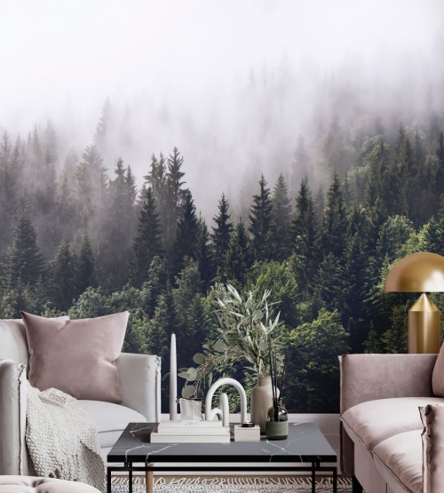 Fototapeta "Foggy forest"