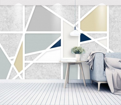 Fototapeta Geometryczna ściana