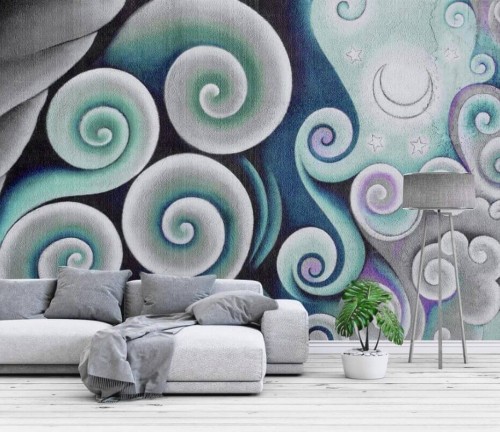 Fototapeta Roślina, sofa i meble