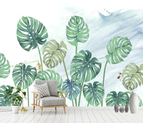 Fototapeta Akwarela monstera