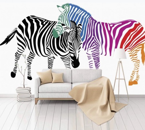 Fototapeta Zebra, Naklejka na ścianę i dzikiej przyrody