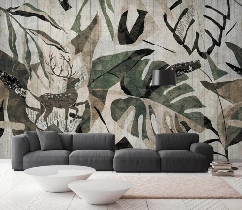 Fototapeta Czarny, sofa i Oddział