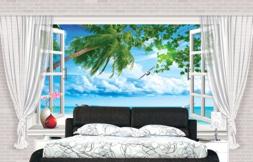 Fototapeta Natura, sala i turkus