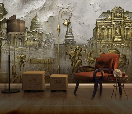 Fototapeta Meble, Ściana i sala