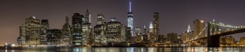 Fototapeta 2.014 New York Downtown Panorama