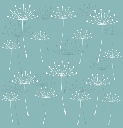 Fototapeta Dandelion Seeds Background