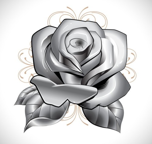 Fototapeta Rose Tattoo