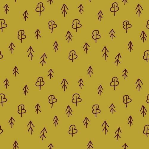 Fototapeta Las natura abstrakcyjne zielone tło doodles