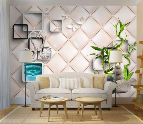 Fototapeta Salon, Zielony i Ściana
