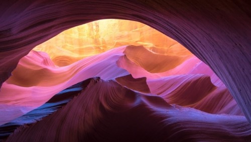 Fototapeta Antelope Canyon naturalnej formacji skalnej