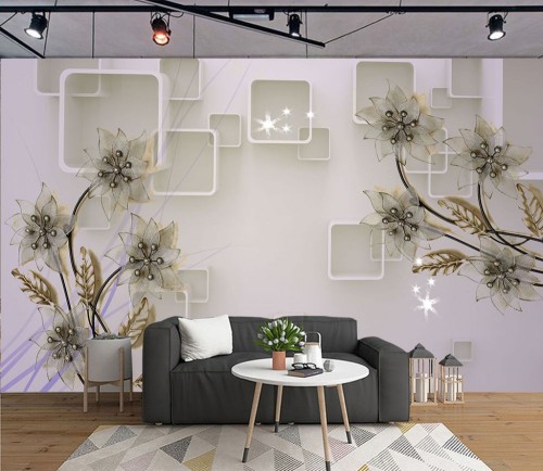 Fototapeta Sala, projektowanie wnętrz i Ściana