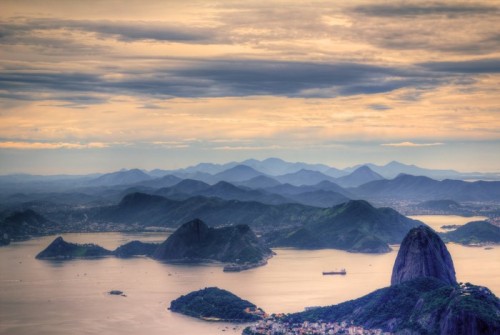 Fototapeta Widok na górę Głowa Cukru w Rio de Janeiro