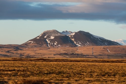 Fototapeta Berg na wyspie