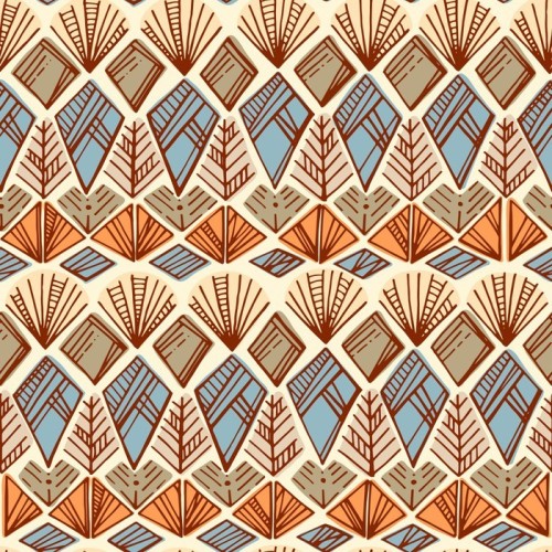 Fototapeta Seamless Ethnic Pattern