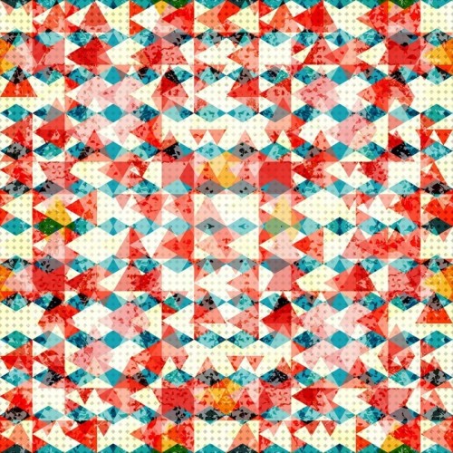 Fototapeta Piękne kolorowe wielokąty na jasnym tle ilustracji wektorowych geometryczne