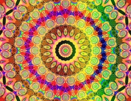 Fototapeta Piękny kolorowy mandala