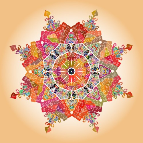 Fototapeta Orientalny motyw mandala