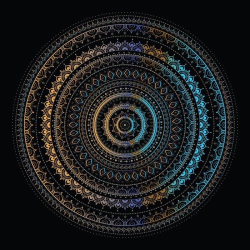 Fototapeta Mandala. indian wzór dekoracyjny.