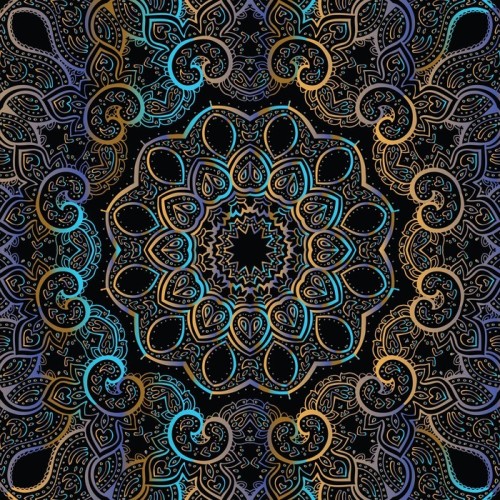 Fototapeta Mandala. indian wzór dekoracyjny.