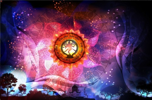 Fototapeta Kult mandala Shiva