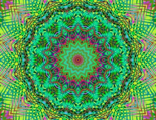 Fototapeta Mandala natura kolory