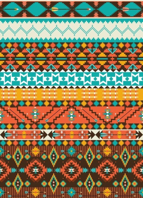Fototapeta Navajo geometryczny wzór bez szwu