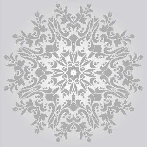 Fototapeta Ozdobne mandala izolowane. Wektor sztuki
