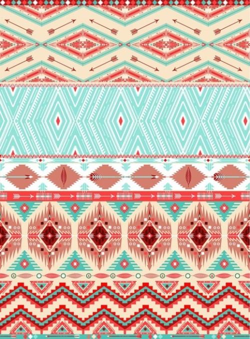 Fototapeta Aztec geometrycznych bez szwu