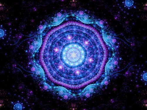Fototapeta Magiczna mandala przestrzeni obiektu