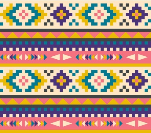 Fototapeta Aztec wzór powtarzalne