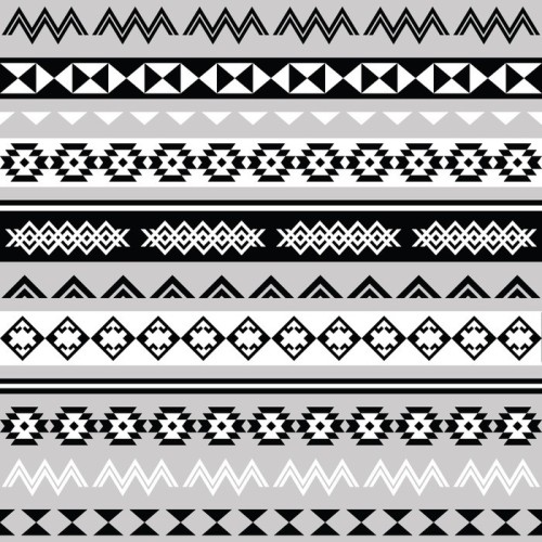 Fototapeta Tribal ethinc ztec szwu