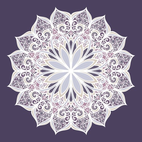 Fototapeta Piękne Deco Mandala (wektorowa), deseniem