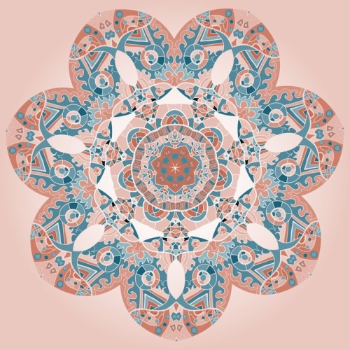 Fototapeta Orientalny motyw mandala