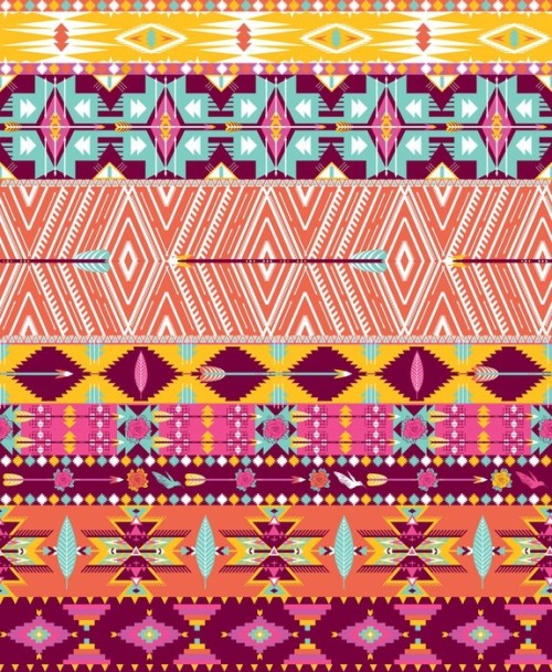 Fototapeta Aztec geometrycznych bez szwu