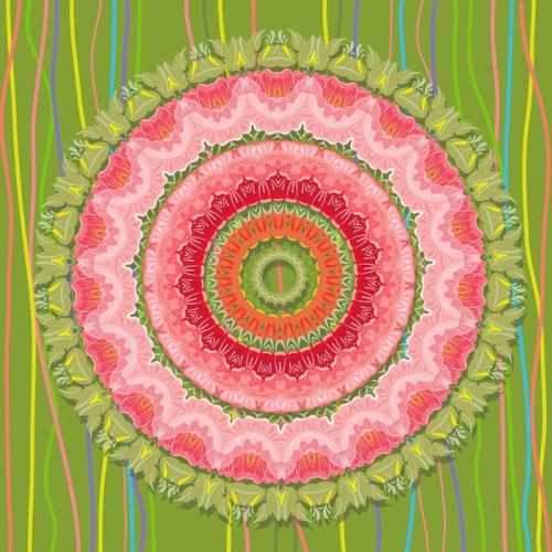 Fototapeta Texture mandala design