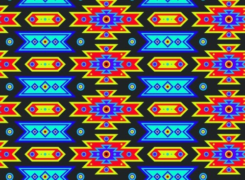 Fototapeta Meksykańska psychodeliczny wzór