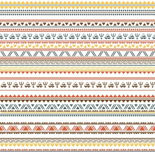 Fototapeta Tribal ethnic szwu