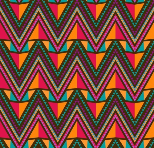 Fototapeta Abstract Ethnic Seamless wzór geometryczny