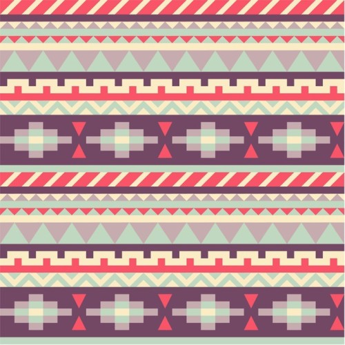 Fototapeta Jednolite wzór w stylu Native American