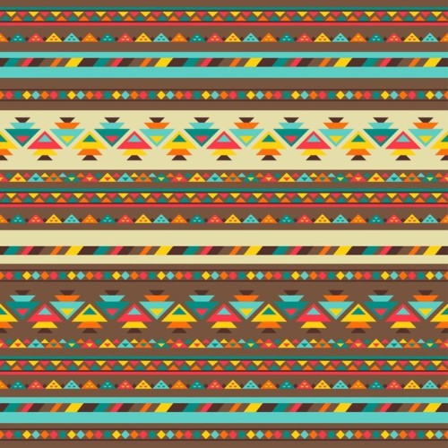 Fototapeta Etnicznych powtarzalny deseń w stylu macierzystego.