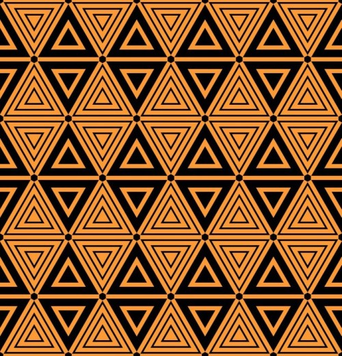 Fototapeta Bez szwu geometryczne trójkąty i romby wzór.