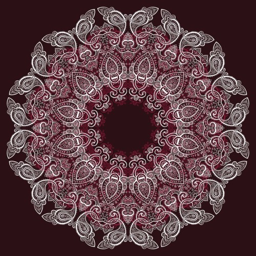 Fototapeta Kawa tło. Mandala.