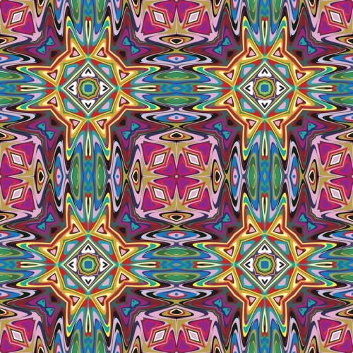 Fototapeta Nowoczesny design włókienniczych z Ameryki Łacińskiej