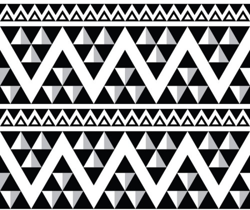Fototapeta Tribal aztec streszczenie szwu
