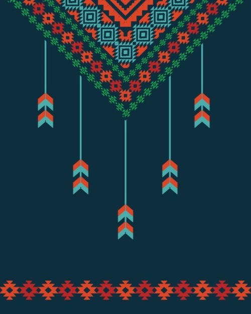 Fototapeta Ozdobne tło z Dreamcatcher
