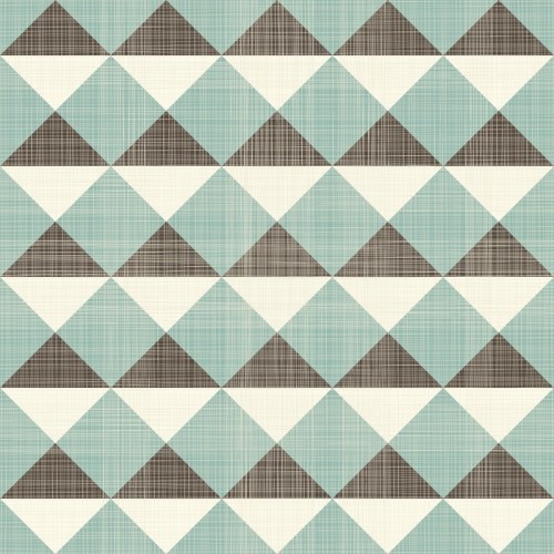 Fototapeta Retro geometryczne trójkąty szwu