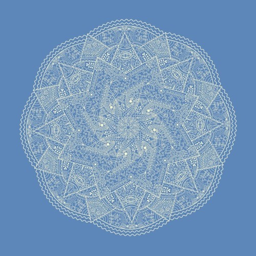Fototapeta Indian ozdobnych kalejdoskopie mandala