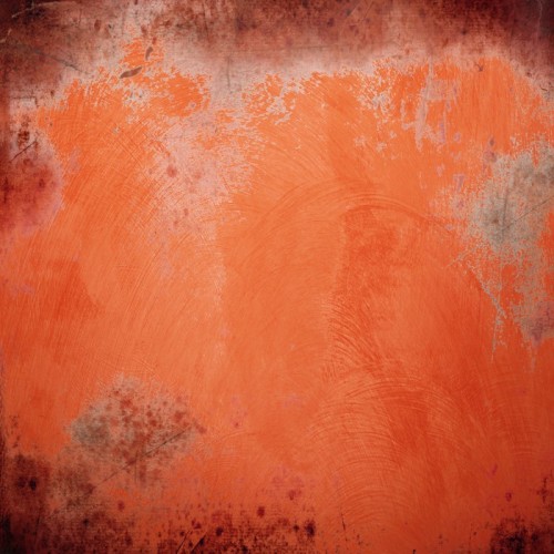 Fototapeta Fondo arancio grunge ścianie