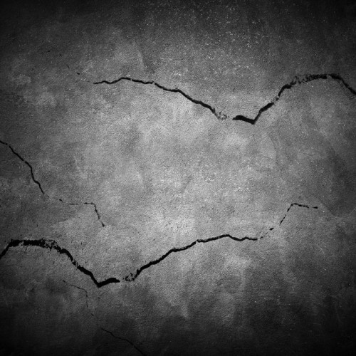 Fototapeta Pęknięty mur beton