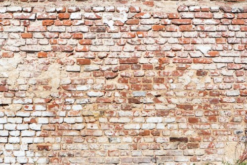 Fototapeta Mur ceglany z rocznika wygląd